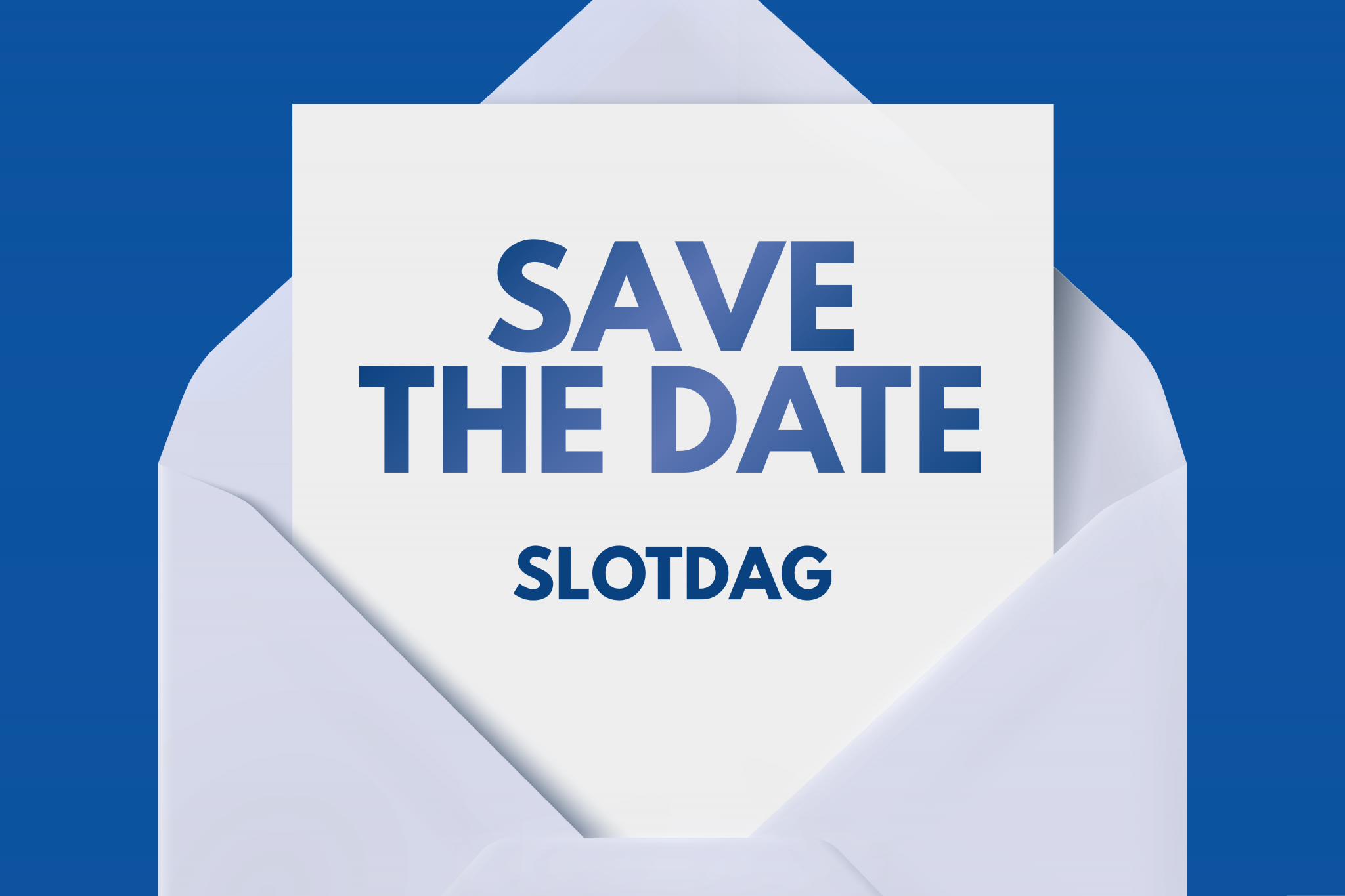 Save the date | Slotdag
