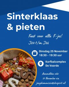 Sinterklaasfeest J20 t/m J26