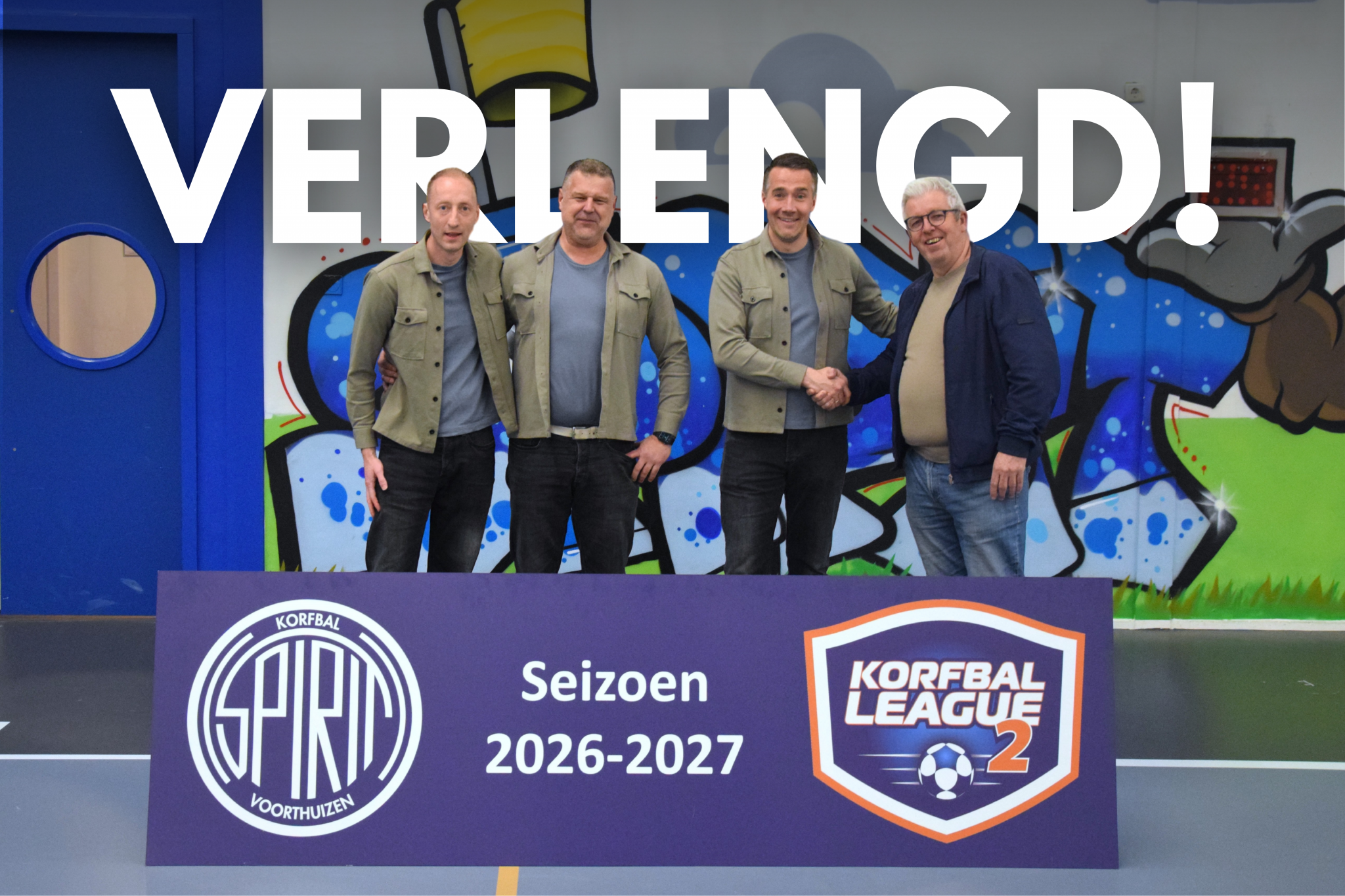 Spirit verlengt met trainersstaf selectie