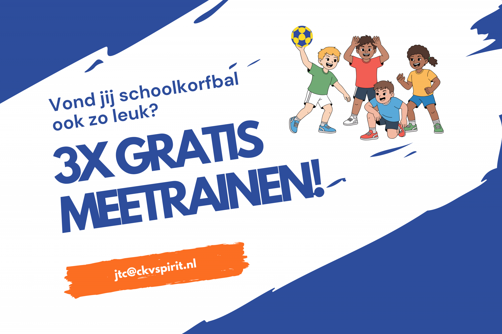 Train 3x gratis mee!