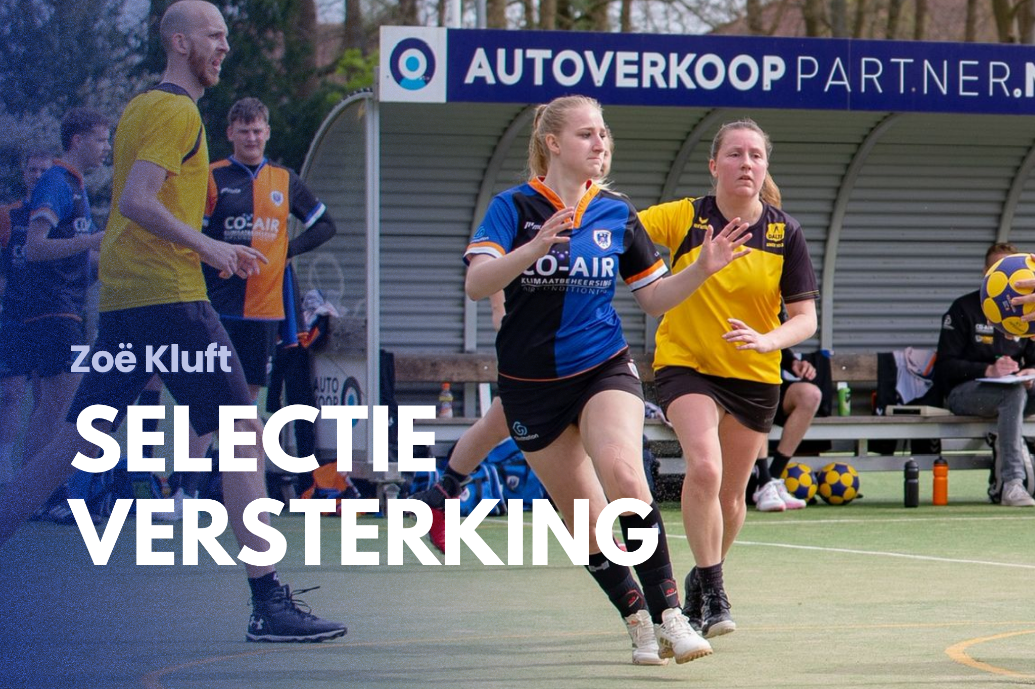 Versterking voor de selectie