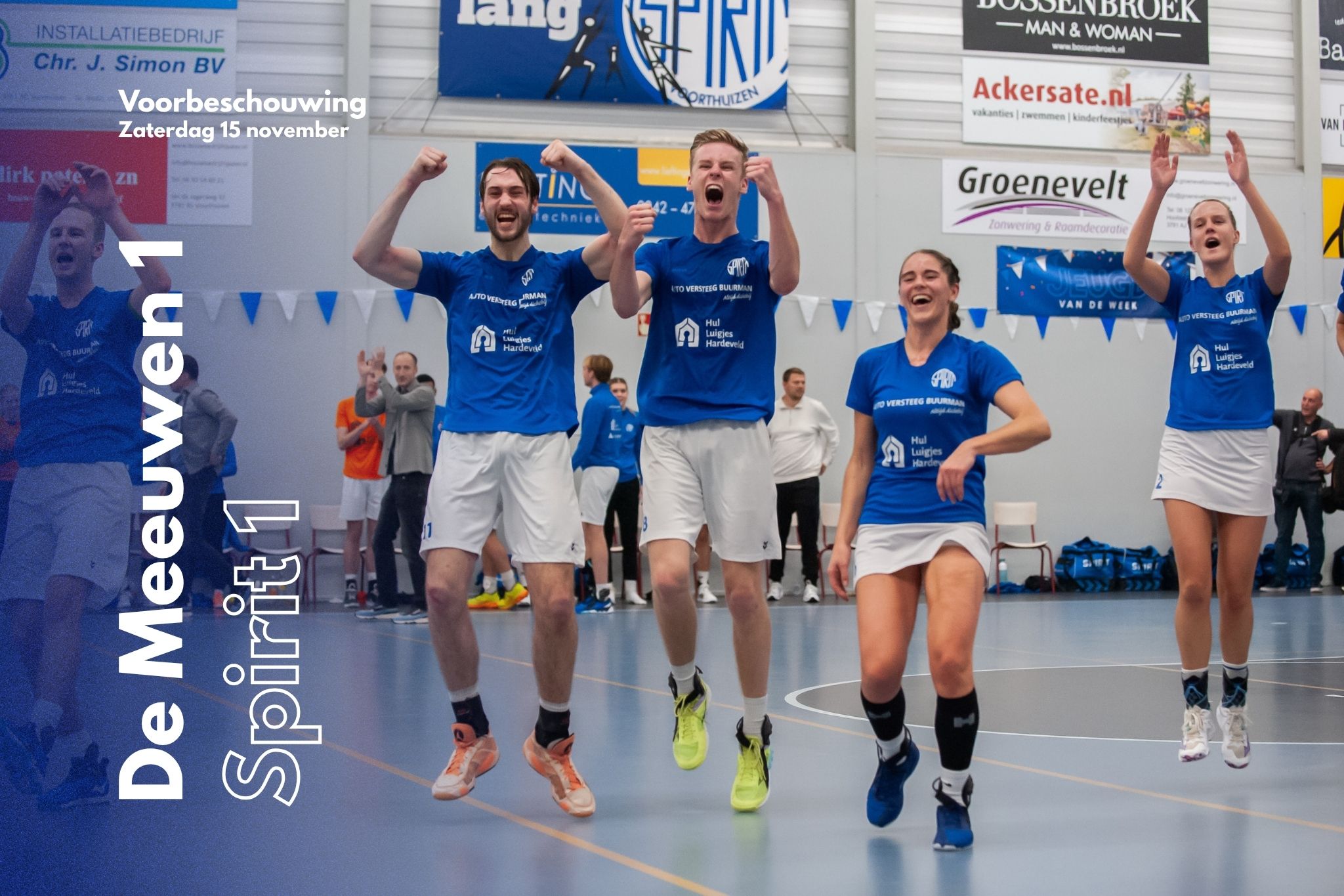 Voorbeschouwing De Meeuwen 1 - Spirit 1